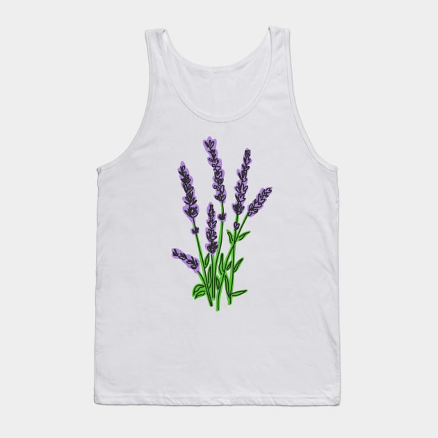 Lavender Tank Top by panco